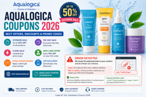 Aqualogica Coupons
